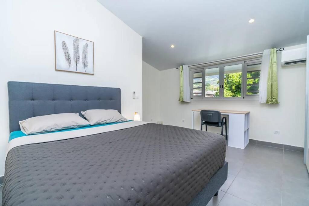 Heitea Lodge - 6 Min Airport, Wifi, Ac & Parking Papeete  Luaran gambar
